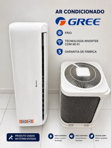 Ar Condicionado GREE 12.000 BTUs Inverter Wi-Fi