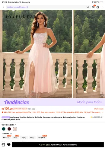 Vestido de festa