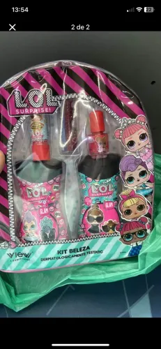 Kit maquiagem infantil