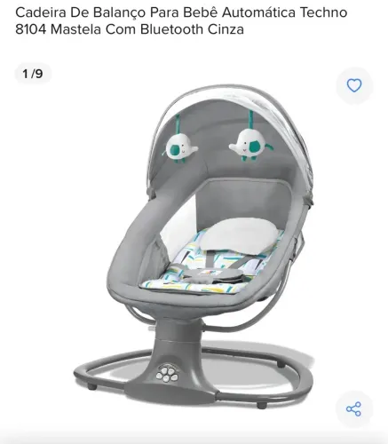 Cadeira mastella bebê