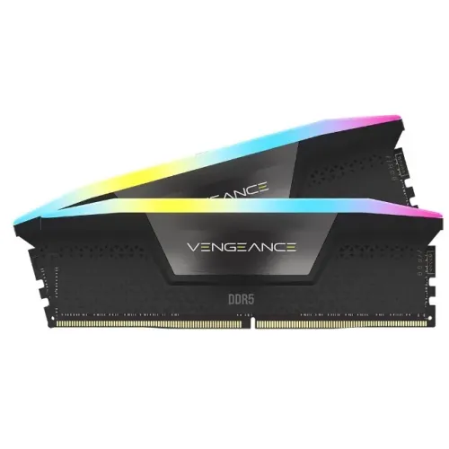 Mem DDR5 48GB 5600MHZ Corsair (2X24GB) Vengeance RGB - CMH48GX5M2B5600C40 - Lacrado na cai