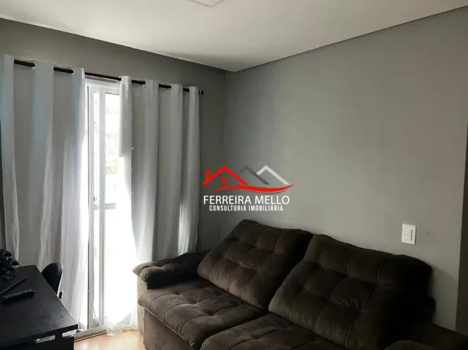 Apartamento com 2 dormitórios para alugar, 45 m² por R$ 2.200,00/mês - Jardim Luciana - Fr