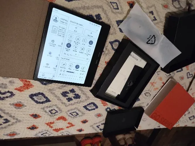 E-reader Onyx Boox Go Color 7 - Tela Colorida E-Ink + Android (Play Store)