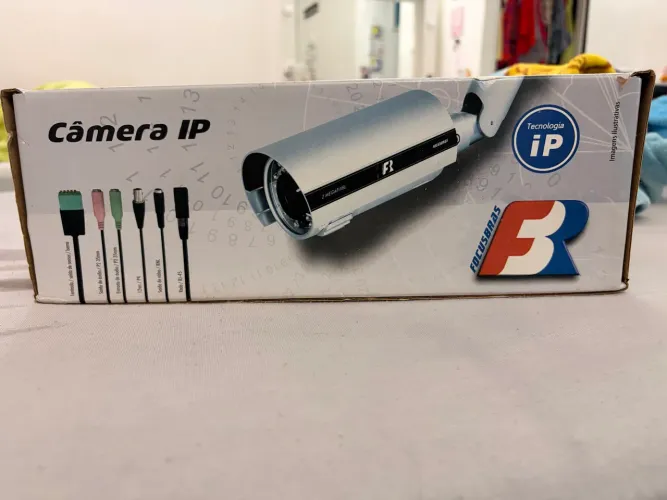 Câmera de Segurança IP Bullet Focusbras FI-MBV2M 2MP Full HD PoE