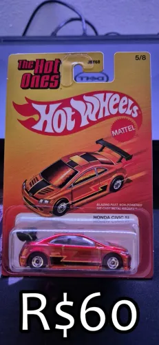 Miniatura Hot Wheels Hot One Honda Civic