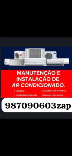 Instalação de ar-condicionado