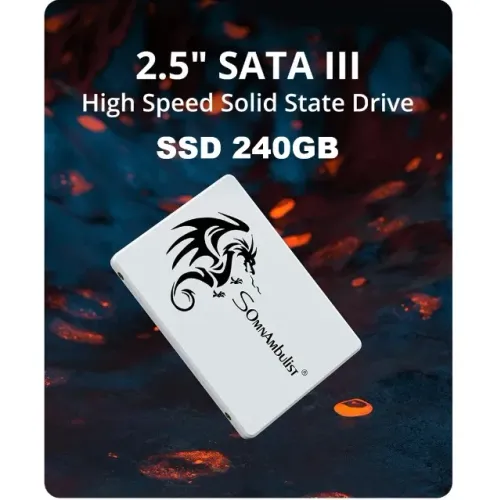 Ssd Novo Original 240GB Pc Notebook Computador Desktop Hd Sata 3