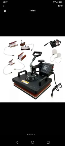 OFERTA - Prensa Sublimação + impressoras + materiais para iniciar