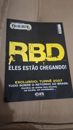 Revista RBD magazine pôster 