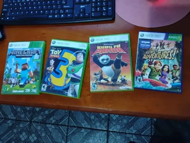 Jogos Original Xbox 360 perfeito estado sem riscos vendo os quatro por R$150,00 a retirar