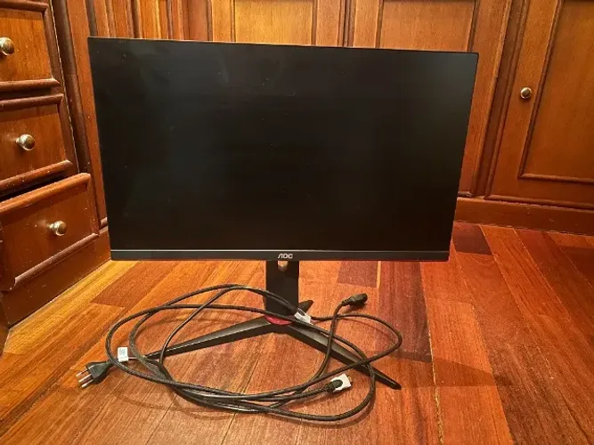 Monitor Gamer AOC Speed 24G2 tela de 23,8 polegadas tempo de resposta 1ms