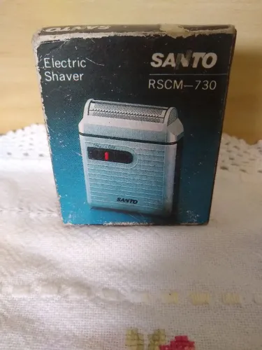 Mini barbeador elétrico Sanio para viagem 