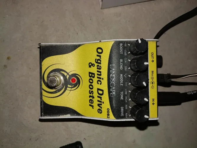 Pedal organic driver e booster 