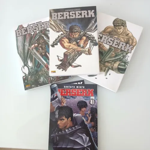 BERSERK VOL 1 ao 3 e meio tanko 81