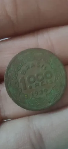 Moeda 1.000 Reis de 1930 original