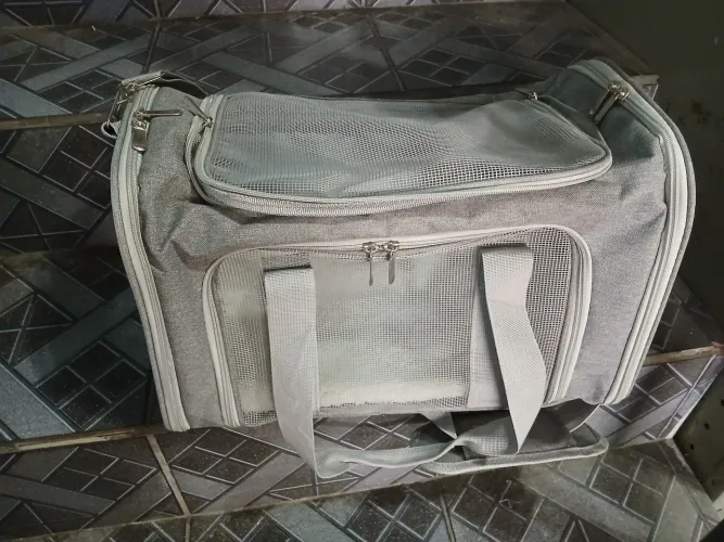 Linda Bolsa de transporte para gatos super conservada