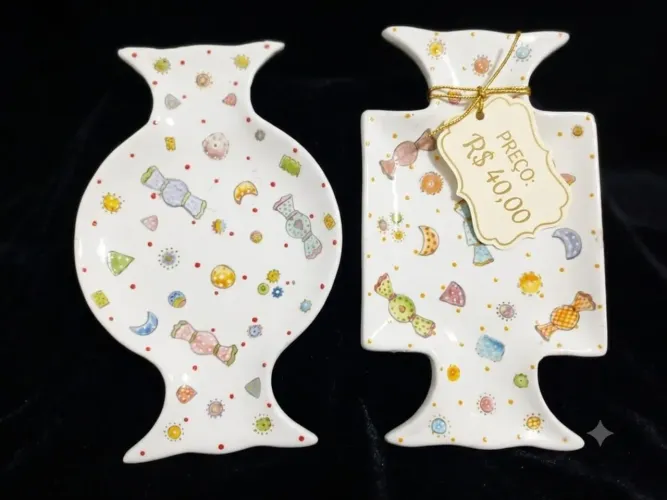 Louca de porcelana