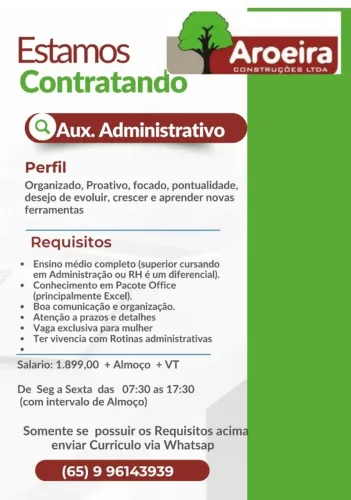 AUXILIAR ADMINISTRATIVO