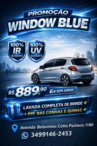 Insulfilm Window Blue