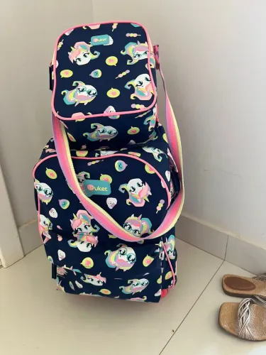 Kit Mochila + Lancheira PUKET 