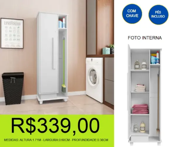 multiuso - lavandeira - com pés - compre hoje e receba em até 72 horas