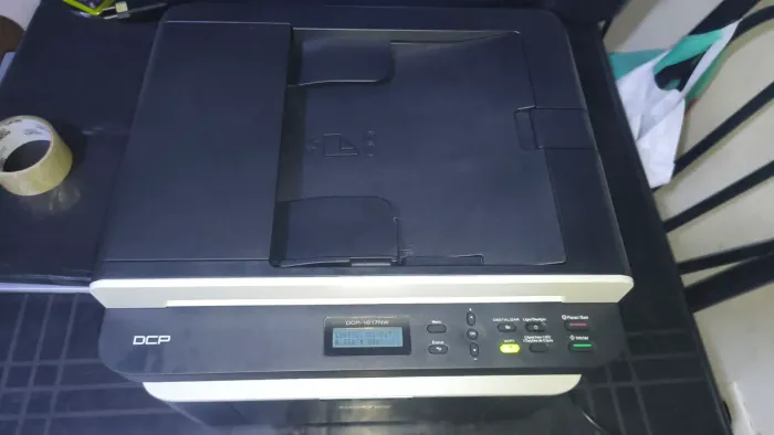 impressora Brother DCP-1617NW multifuncional laser monocromática