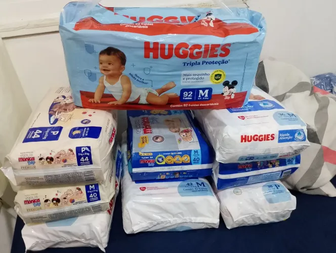 FRALDAS P & M DA HUGGIES