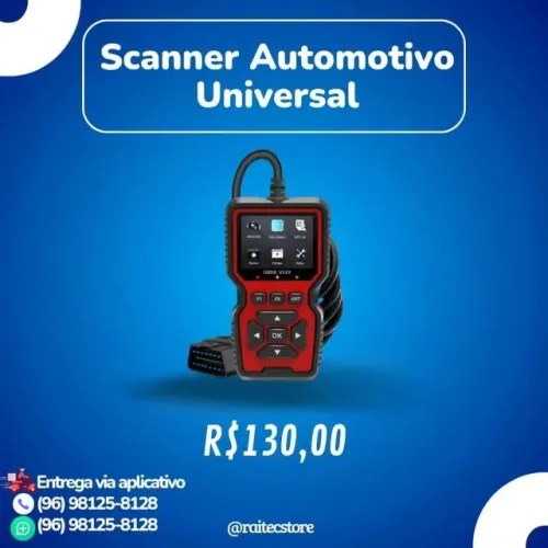 NOVO Scanner Automotivo Universal 2026