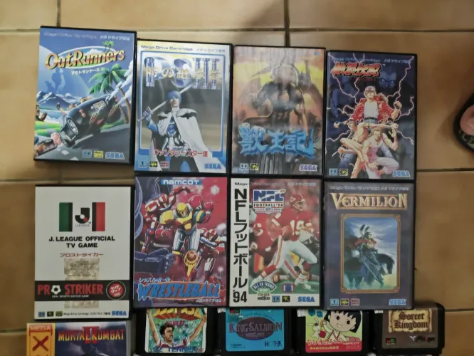 Lote fitas / cartucho megadrive 