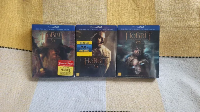 Trilogia O HOBBIT - bluray