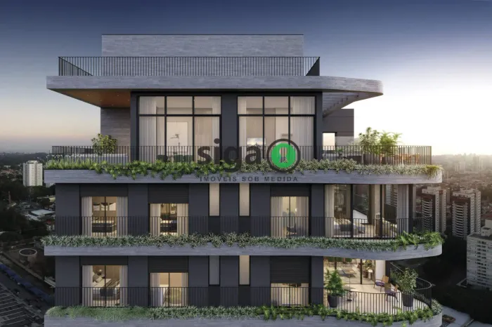 Cobertura Duplex à venda nos Jardins de 398m2 com 4 suítes e 4 vagas em São Paulo