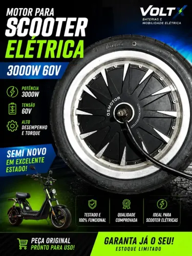 Motor Scooter elétrica 3000w