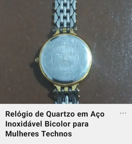 Relógio Feminino Technos Quartz Vintage Bicolor