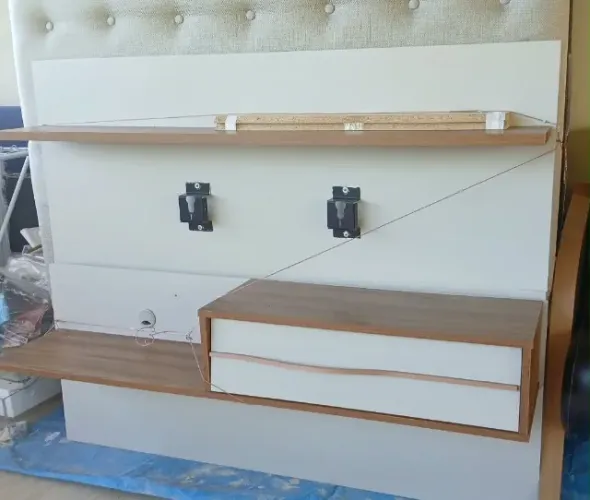 Rack com painel pequeno