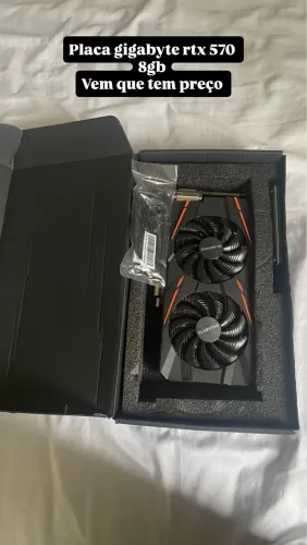 PLACA DE VÍDEOGIGABYTE rtx 570 8gb