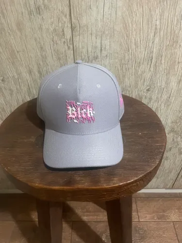 Boné Blck Brasil lilás e rosa
