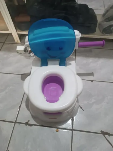 Troninho musical Fisher price ( pinico)