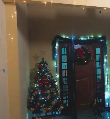 ÁRVORE DE NATAL + GUIRLANDA