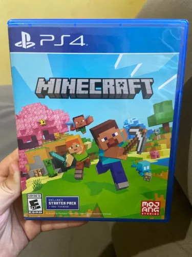Minecraft PS4 Mídia Física Original Muito Bom Estado
