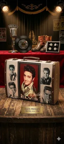 Maleta vintage Elvis Presley