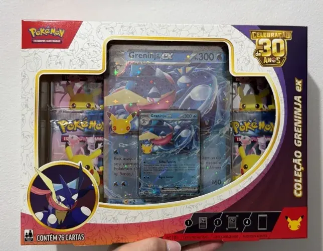 Box Greninja pokemon 30 anos