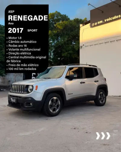Jeep Renegade Sport 1.8 4X2 Flex 16V Aut. 2017