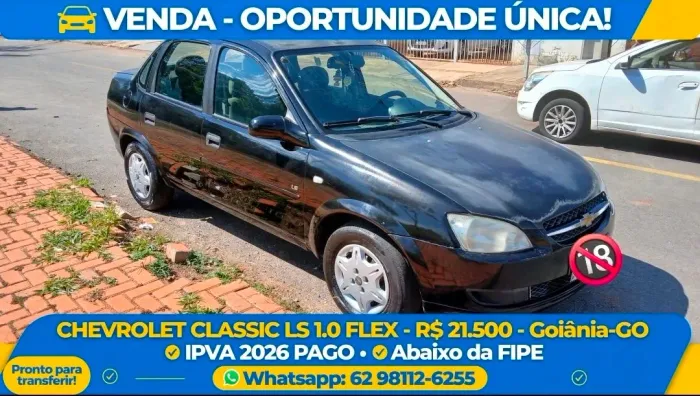 Chevrolet Classic Life/ls 1.0 VHC Flexp. 4P 2011