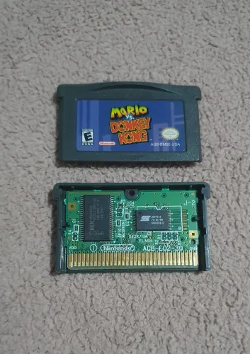 Mario Vs Donkey Kong GBA Game Boy Advance Original