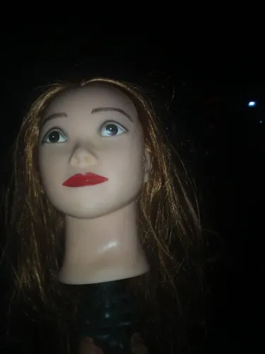 Cabeça de boneca para treino