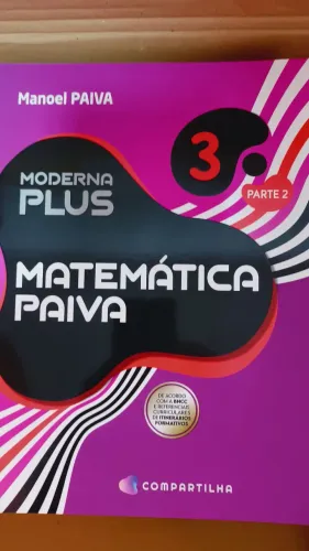 Livro matemática editora Moderna 