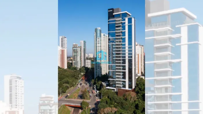 Apartamento no Ecoville | 320m² | 4 Suítes sendo 1 master | Adega | Elevador social e de s