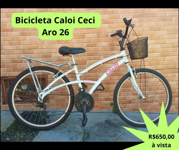 Bicicleta Caloi Ceci Aro 26