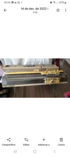 Máquina de tricô Elgin brother 840