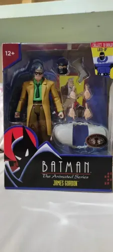 Batman Animated Series Mcfarlane Comissário Gordon Variante (cabeça LOCK UP)